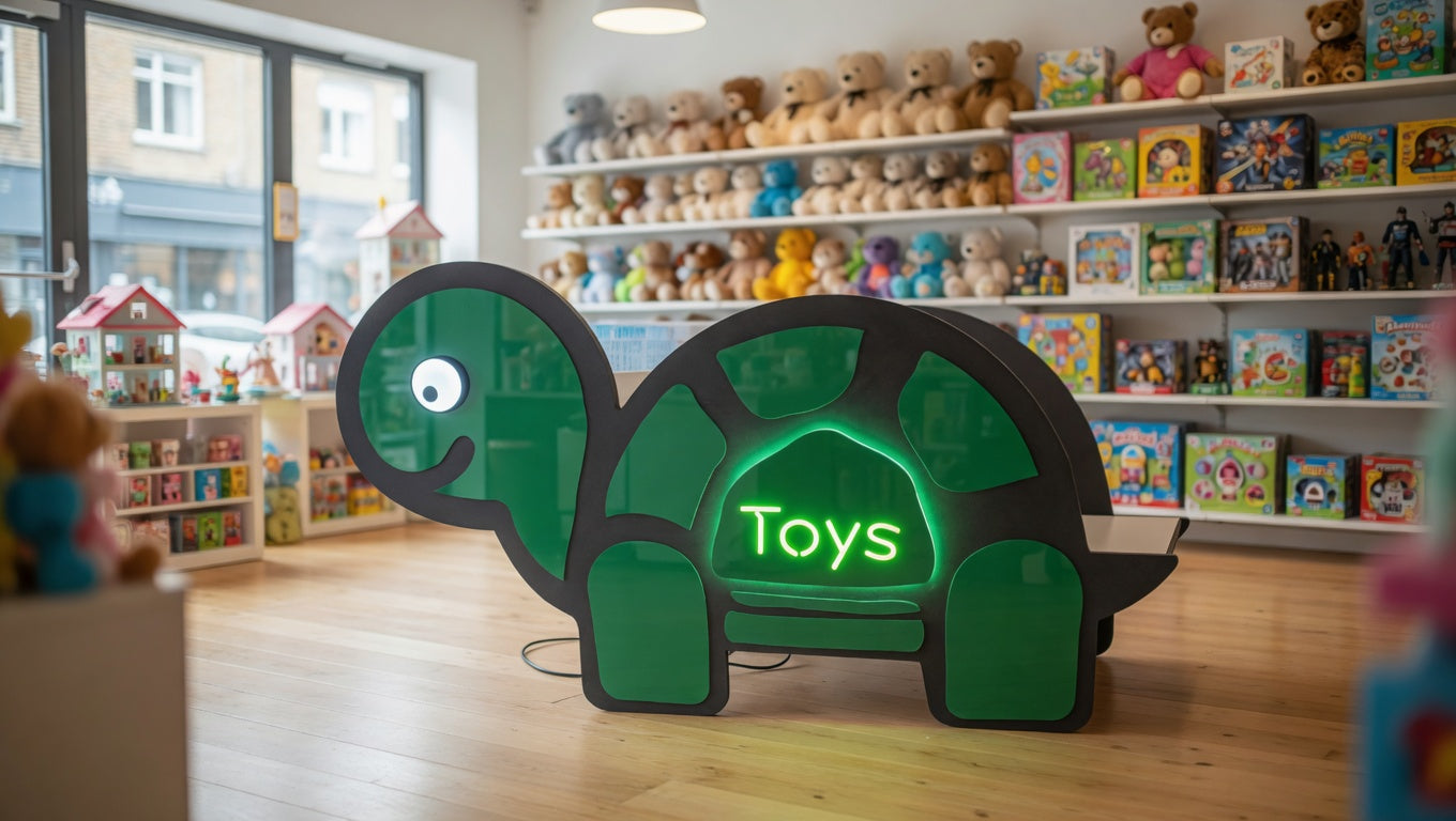 Turtle Gift Shop Display Stand