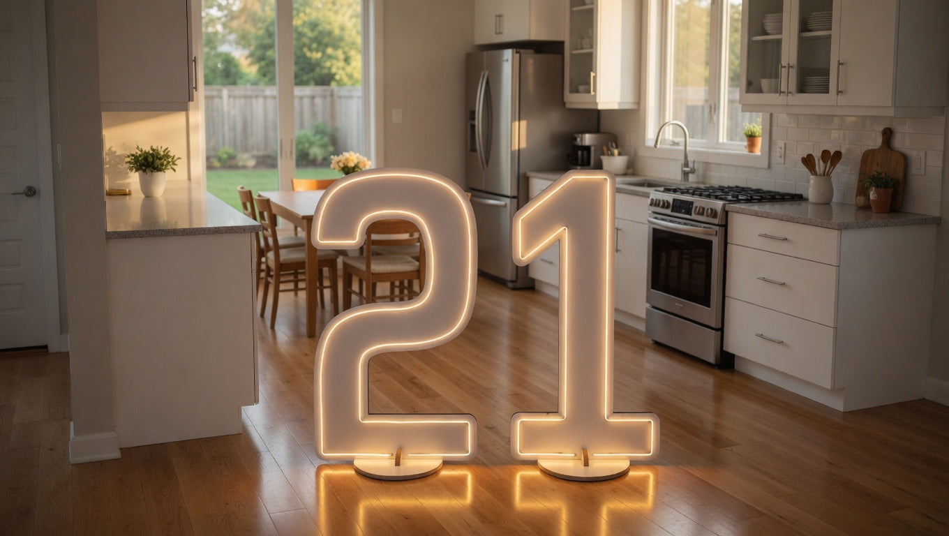 Birthday Letters & Numbers