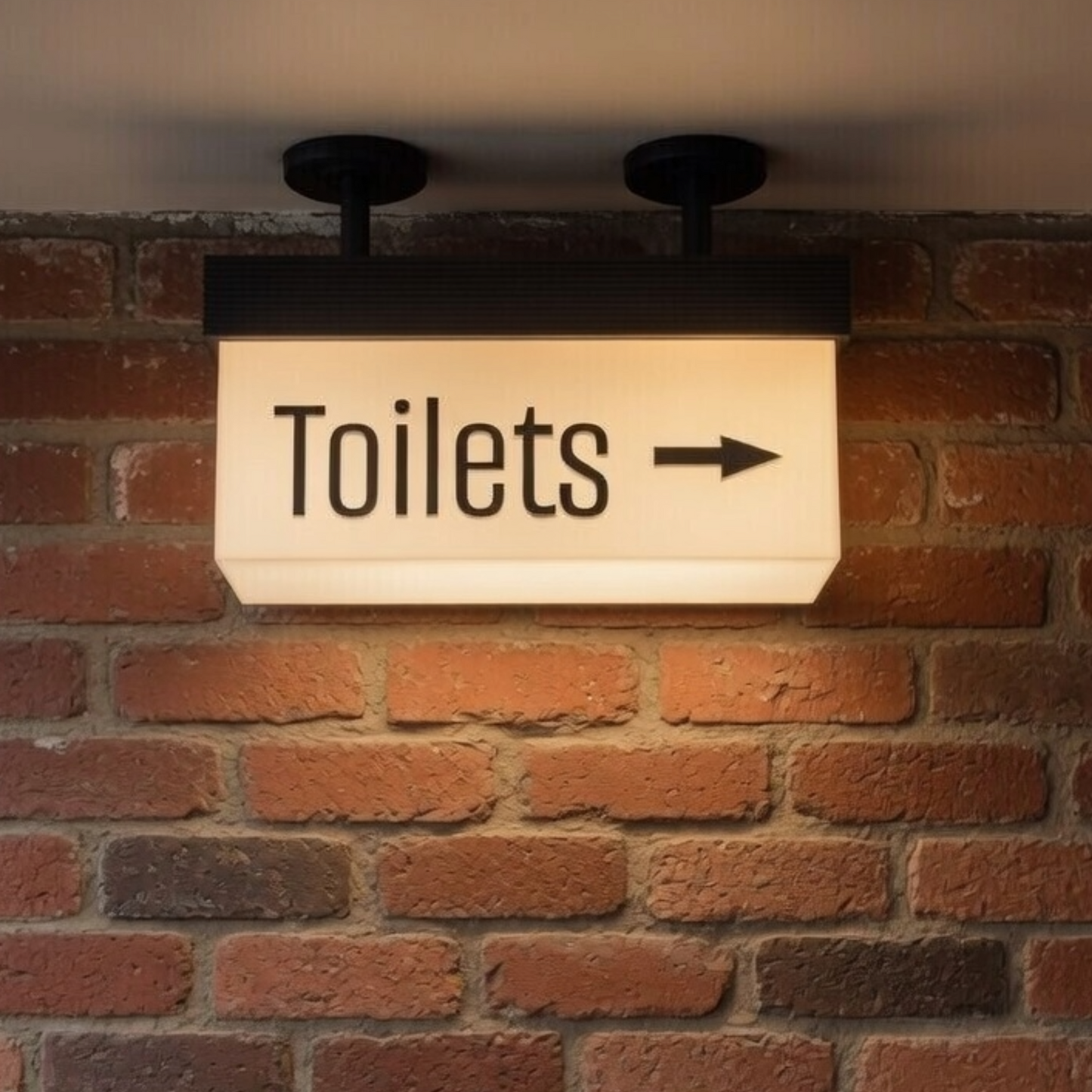 Ceiling Mount Display Lighting Sign